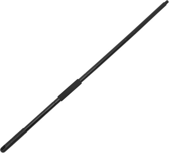 Dweilstok Vervanging - Roestvrijstalen steel - Vloeren Reinigen - Schroefdraadverbinding - 335 cm Lengte - Zilverkleurig