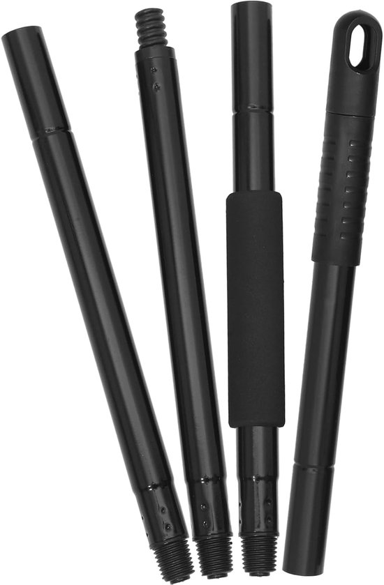 Dweilstok Vervanging - Steel voor Dweil - Vloeren Reinigen - Robuuste Metalen Constructie - 335 x 25 cm - Zoals Getoond