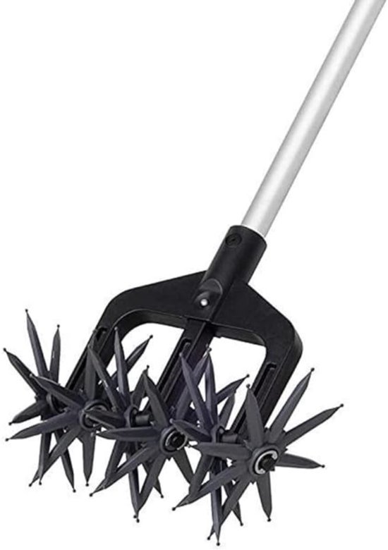 DYNA®Gazonbeluchter – Gazon Beluchter Met Aanpasbare Grote – Gras Beluchten – Zwart - 24cm x 24cm x 24cm van Merkloos	