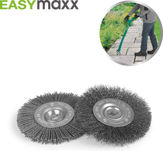 EasyMaxx - Grouting Cleaner - Brush Set van Merkloos	