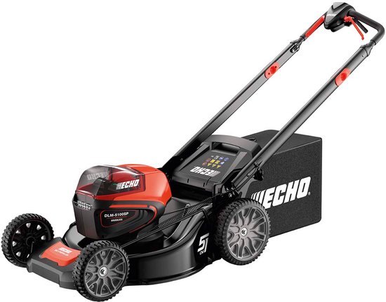 ECHO DLM5100 Accu Grasmaaier – 51 cm | 2× 5,0 Ah accu & lader | Stil & krachtig van Merkloos	