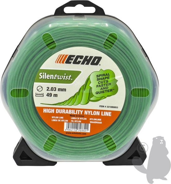 Echo Silent Twist maaidraad 2.03mmx49m van Echo