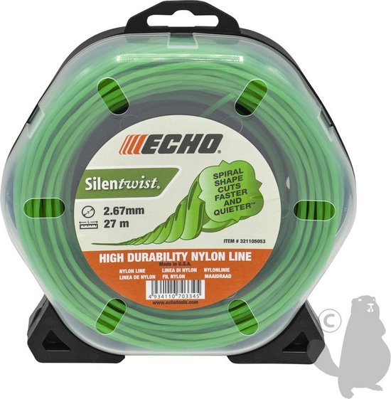 Echo Silent Twist maaidraad 2.67mmx27m van Echo