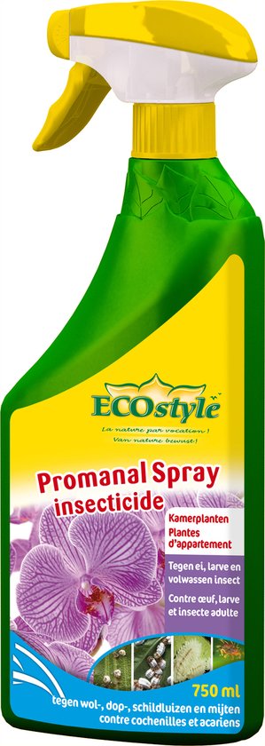 ECOstyle Bestrijdt Wol-, Dop- En Schildluizen Op Kamerplanten van Merkloos	