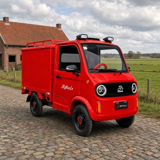 Ecowielen YB – Elektrische pickup 4 wielen – 40 km/u – 468 kg