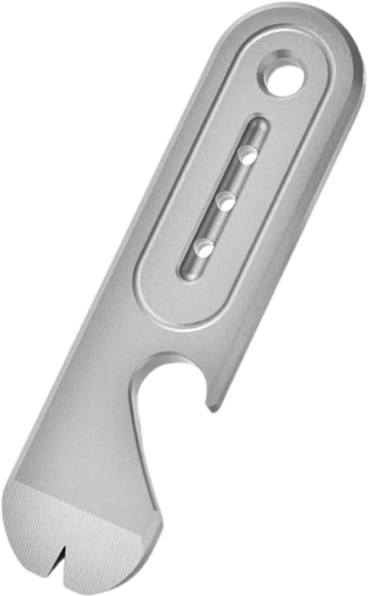 EDC Pry Bar - Mini Crowbar Sleutelhanger Tool - Flesopener & Schroevendraaier Tip voor Outdoor Camping Avontuur - Jacht en Dagelijks Dragen van Wusdatsy