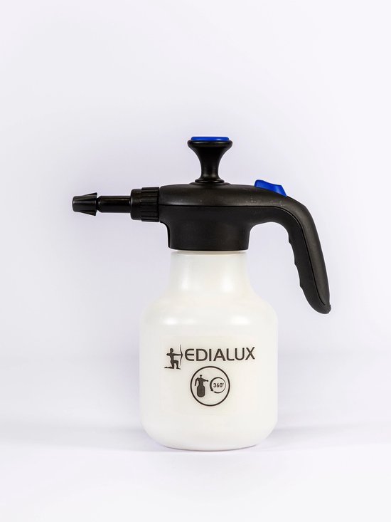 Edialux Handdruksproeier Amber 1.5 - 1,5 liter - 360° draaibaar. van Merkloos	