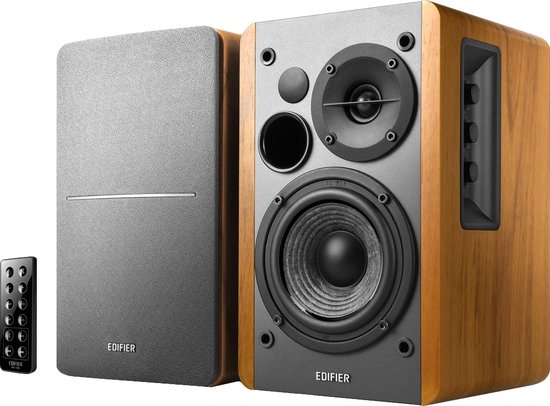 Edifier R1280DB - 2.0 bluetooth speakerset / Hout van Edifier