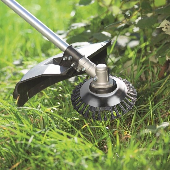 Effectieve Onkruidborstel voor Trimmers en Bosmaaiers – Draadborstel voor Mosverwijdering in Tuin en Opbrengst van Merkloos	