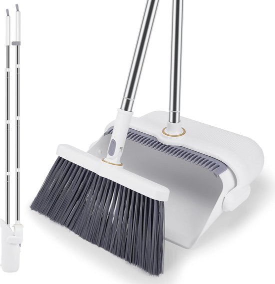 Efficiënte Veegmachine en Schep Set voor Huishoudelijke Reiniging van Vileda
