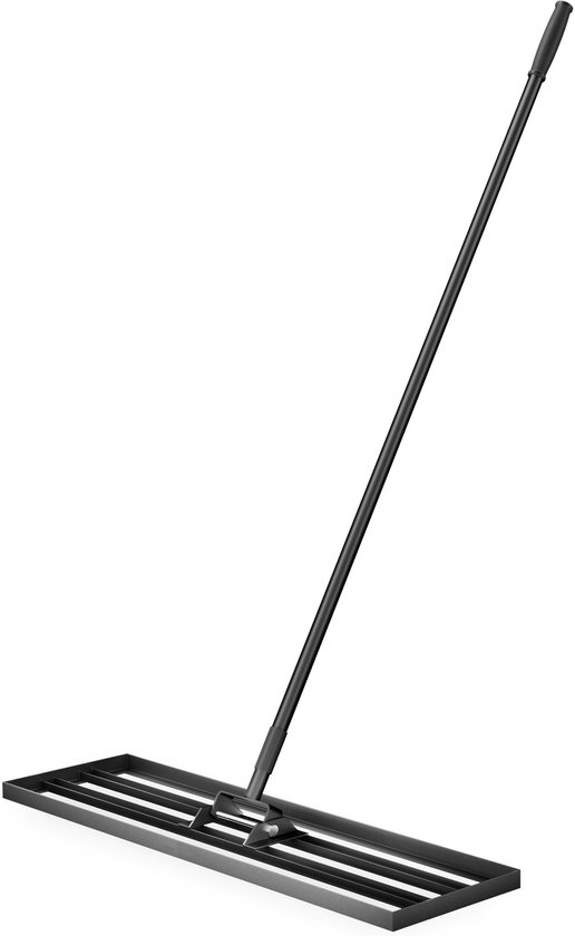 Egaliseerhark - 76 cm werkbreedte - Aluminium blad - 2 m steel