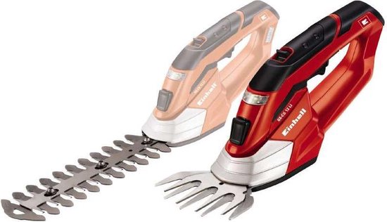 Einhell Accu Gras- en Heggenschaar GE-CG 12 Li - 12 V/Li-ion - 1,5 Ah accu - Metalen versnellingsbak - Telescopische handgreep van Einhell