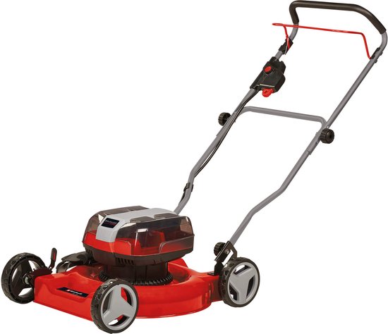 Einhell Accu Grasmaaier GE-CM 36/48 Li M Solo - Power X-Change - 36 V/Li-ion - Maaibreedte: 48 cm - Dubbele Twin-Pack-technologie - Maaihoogte: 25-75 mm - Mulching functie - Excl. accu en lader van Einhell