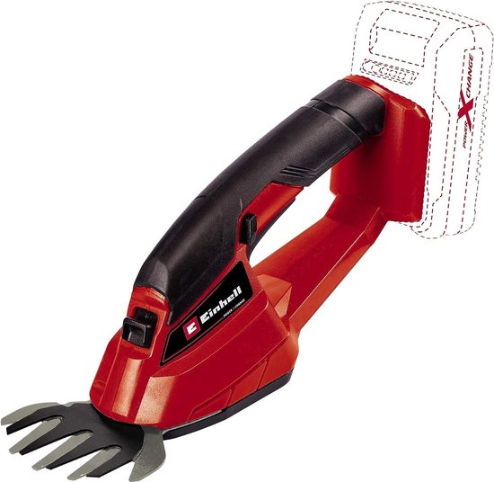 Einhell Accu Grasschaar GE-CG 18/1 Li Solo - Power X-Change - 18 V/Li-ion - Knipbreedte: 10 cm - Excl. accu en lader van Einhell