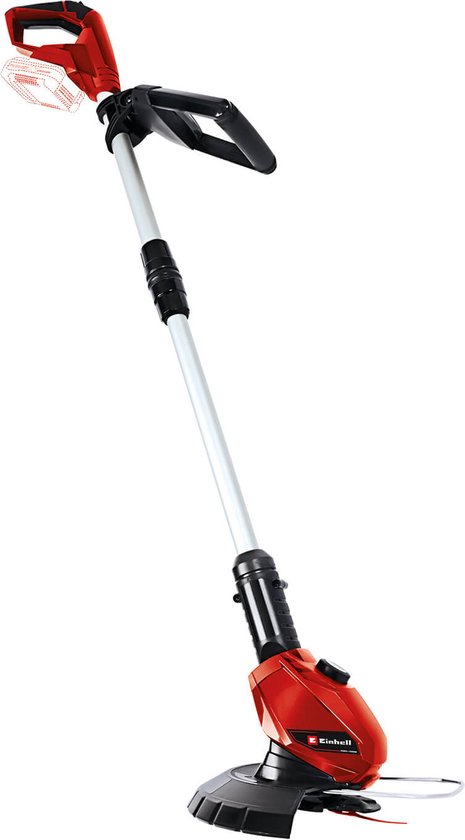 Einhell Accu Grastrimmer GE-CT 18 Li Solo - Power X-Change - 18 V/Li-ion - Maaidiameter: 24 cm - Draaibare en kantelbare motorkop - Bloembeschermer - Excl. accu en lader van Einhell