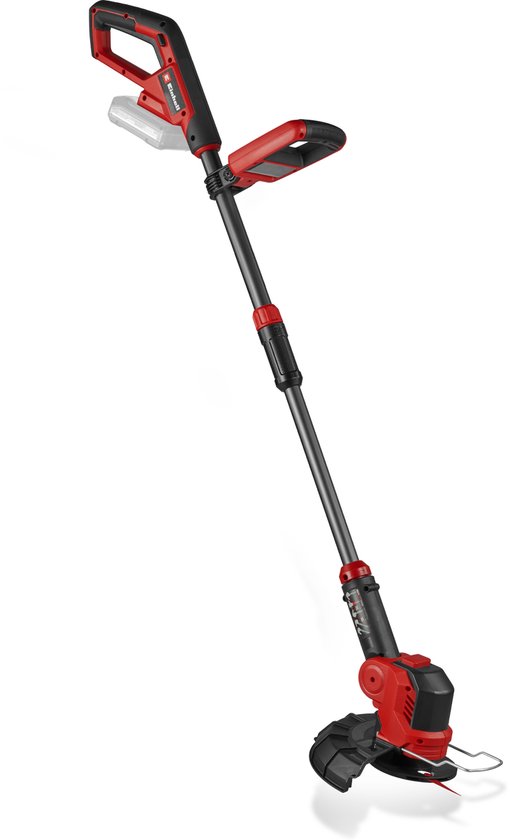 Einhell Accu Grastrimmer GE-CT 18/25-1 Li Solo - Power X-Change - 18 V/Li-ion - Maaidiameter: 25 cm - Draaibare en kantelbare motorkop - Bloembeschermer - Excl. accu en lader van Merkloos	