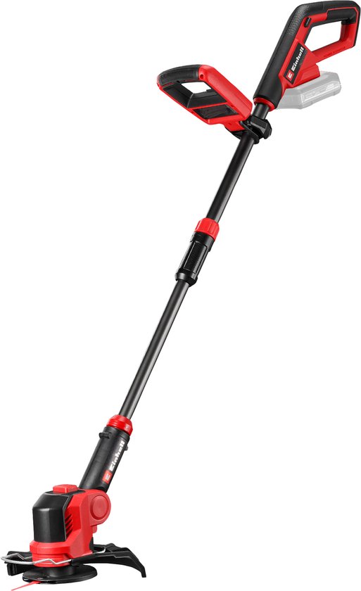Einhell Accu Grastrimmer GE-CT 18/25 Li Solo - Power X-Change - 18 V/Li-ion - Maaidiameter: 25 cm - Draaibare en kantelbare motorkop - Bloembeschermer - Excl. accu en lader van Merkloos	