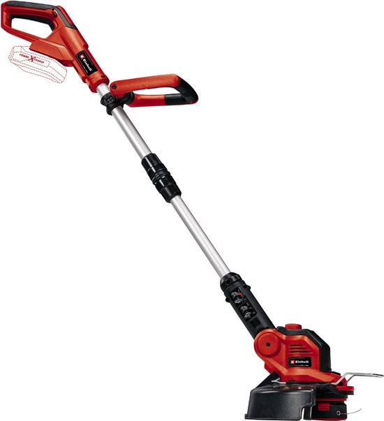 Einhell Accu Grastrimmer GE-CT 18/28 Li Solo - Power X-Change - 18 V/Li-Ion - Maaidiameter: 28 cm - Incl. draadspoel - Draai- en kantelbare motorkop - Excl. accu en lader van Einhell