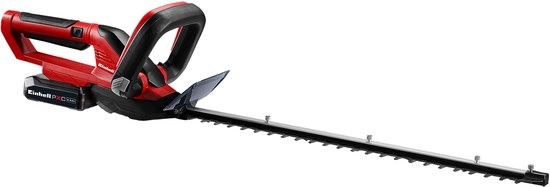Einhell Accu Heggenschaar GE-CH 1855/1 Li Kit - Power X-Change - 18 V/Li-ion - Snoeilengte: 55 cm - Tandafstand: 18 mm - Draaibare handgreep - Mesafdekking - Incl. 2,5 Ah accu en lader