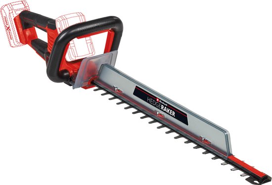 Einhell Accu Heggenschaar GE-CH 36/61 Li Solo - Power X-Change - 36 V/Li-ion - Snoeilengte: 61 cm - Tandafstand: 26 mm - Incl. mesafdekking - Excl. accu en lader van Einhell