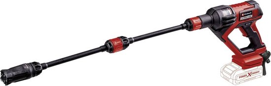 Einhell Accu Hogedrukreiniger HYPRESSO 18/24 Li Solo - Power X-Change - 18 V/Li-ion - Max. 24 bar - 240 l/u - Incl. lans, diverse sproeiers en schuimsproeier - Excl. accu en lader van Einhell