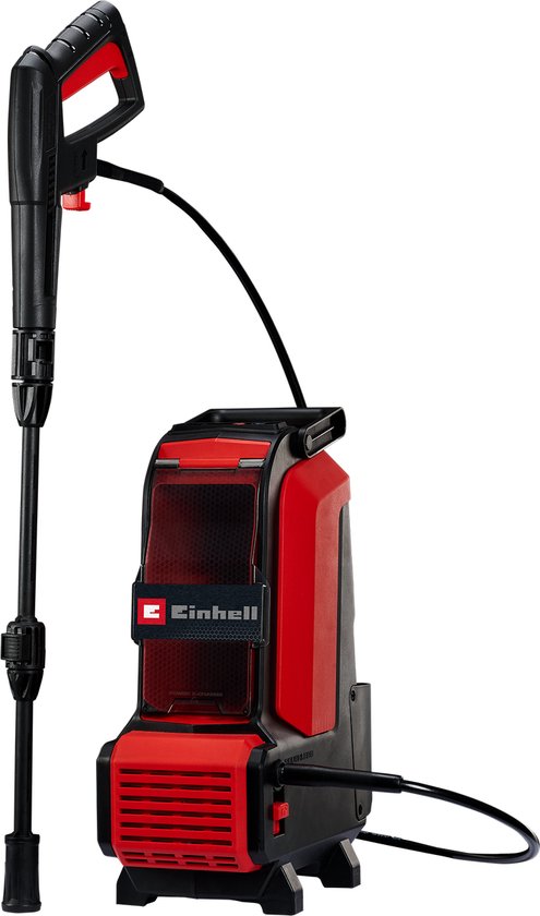 Einhell Accu Hogedrukreiniger HYPRESSO 36/105 Solo - Power X-Change - 36 V/Li-ion - Max. 105 bar - 270 l/u - Incl. lans, 4m slang en borstel - Excl. accu en lader van Merkloos	