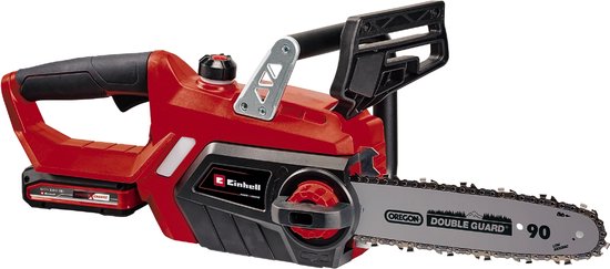 Einhell Accu Kettingzaag GE-LC 18/25 Li Kit - Power X-Change - 18 V/3.0 Ah/Li-Ion - Zwaardlengte: 25 cm - Max. Zaaglengte: 23 cm - Incl. 1x 3.0 Ah Accu en lader van Einhell