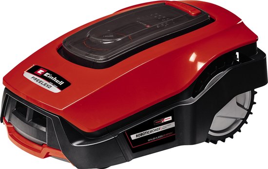 Einhell Accu Robotmaaier FREELEXO 1200 LCD BT - Power X-Change - 18 V/Li-ion - Bluetooth/APP-bediening - Maaibreedte: 18 cm - Aanbevolen gazonoppervlakte: tot 1200 m² - Incl. installatieset van Einhell
