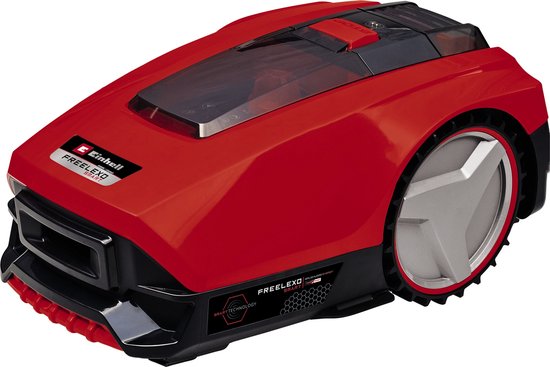 Einhell Accu Robotmaaier FREELEXO SMART 750 LCD+ - Power X-Change - 18 V/Li-ion - Intelligente koppeling - APP-bediening - Aanbevolen gazonoppervlakte: tot 750 m² - Second Area-modus - incl. installatieset van Einhell