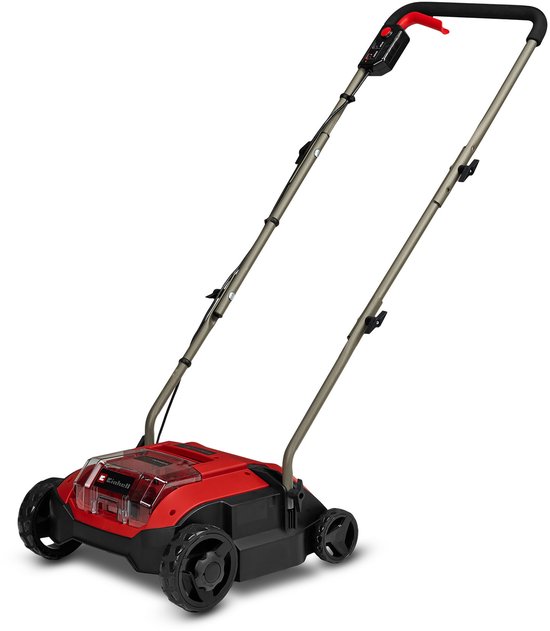 Einhell Accu Verticuteerder/Beluchter GC-SC 18/28 DS Li Solo - Power X-Change - 18 V/Li-ion - Werkbreedte: 28 cm - 12 messen - 20 L opvangzak - Excl. accu en oplader van Einhell