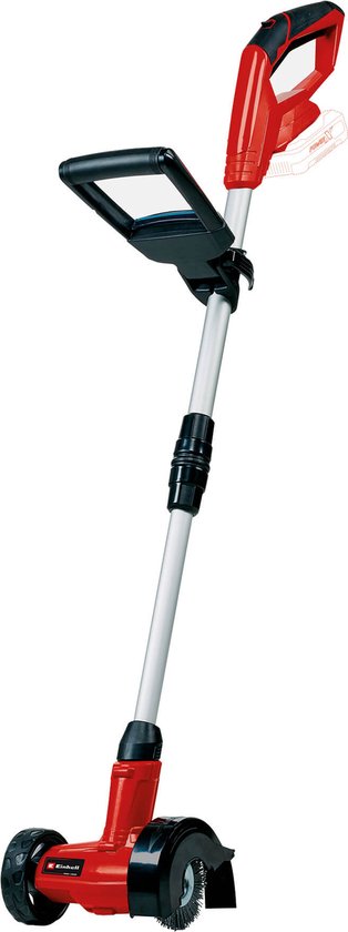 Einhell Accu Voegenreiniger GE-CC 18 Li Solo - Power X-Change - 18V/Li-ion - 1200 t/min - Borsteldiameter: 10 cm - Incl. staal- en nylonborstel - Excl. accu en lader van Einhell