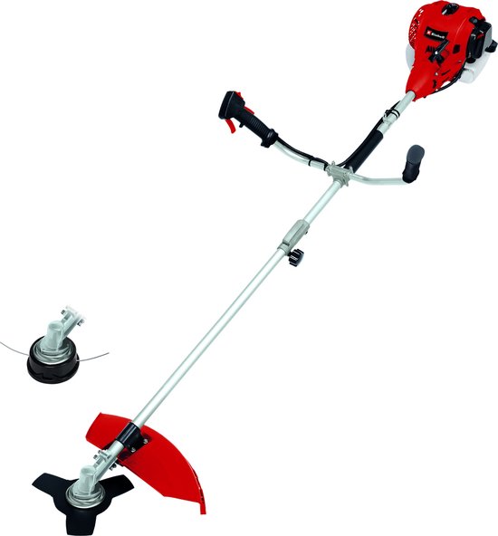 Einhell Benzine Bosmaaier GC-BC 30/1 I AS - 29.7 cm³ - 1 kW - 2-takt - 2-in-1: Draad en 3-tands mes van Einhell