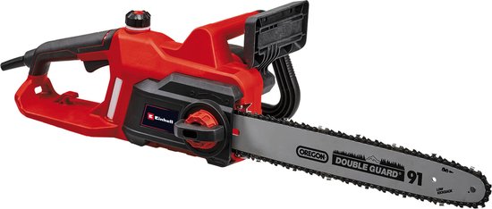 Einhell Elektrische Kettingzaag GC-EC 2040 - 2000 W - Zwaardlengte: 40 cm - Max. Zaaglengte: 37,5 cm - Kettingsnelheid: 15,5 m/s - Oregon-ketting en kwaliteitszwaard van Merkloos	