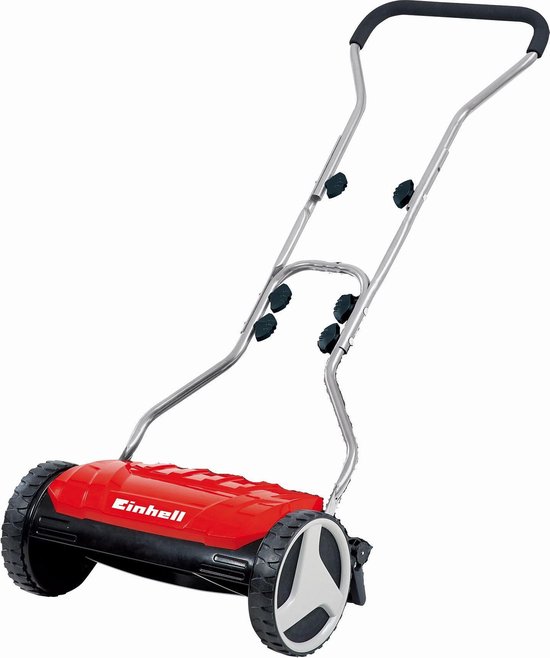 Einhell Kooimesmaaier GE-HM 38 S - Maaibreedte: 38 cm - Aanbevolen gazonoppervlakte: tot 250 m² - Maaihoogte: 13-38 mm van Einhell