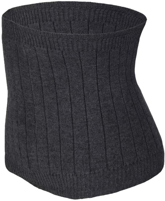EIROVYA EIR Cashmere nierwarmer voor dames, dikke wollen nierriem, rugwarmer, buikwarmer, elastische bodywarmer, niermanchetten, uniseks, rugwarmer, warmtegordel, zwart, CM, Zwart, CM van Merkloos	