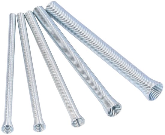 Elastic Buigset voor Stalen Buizen - 5 Stuks voor 1/4in tot 5/8in - Ideaal voor PVC, Koper en Aluminium Buizen