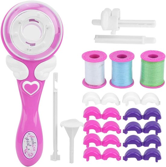 Electric Hair Braider Toy, DIY Automatic Hair Braider Styling Tool Electric Hair Arranger Braider Braider Machine for Little Girls(Braiding Machine) van Merkloos	
