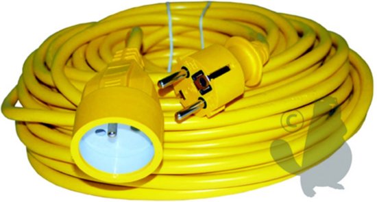 Elektrisch verlengsnoer PVC - Lengte: 40 m 3 × 1,5mm2 van Benson