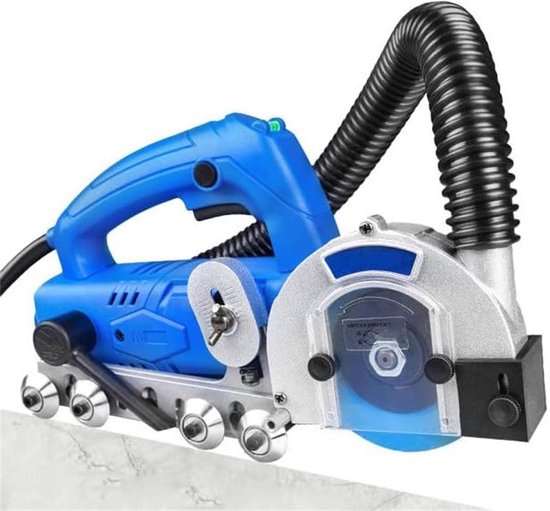 Elektrisch Voegen Gereedschap - Tegelreiniger - Voegen Verwijderen - Krachtige 1200W Motor - 9000 TPM - Blauw