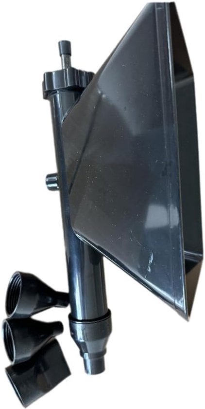 Elektrisch Voeggereedschap - Mortelspuit Kitspuit - Tegels Vullen - Drie Spuitmonden - 30 x 20 x 18 cm - Zwart