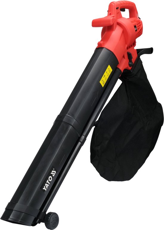 Elektrische Bladblazer, Bladzuiger & Versnipperaar – 3500W – 3-in-1 – Regelbare Snelheid (270 km/u) – Met 35L Opvangzak & Wielen