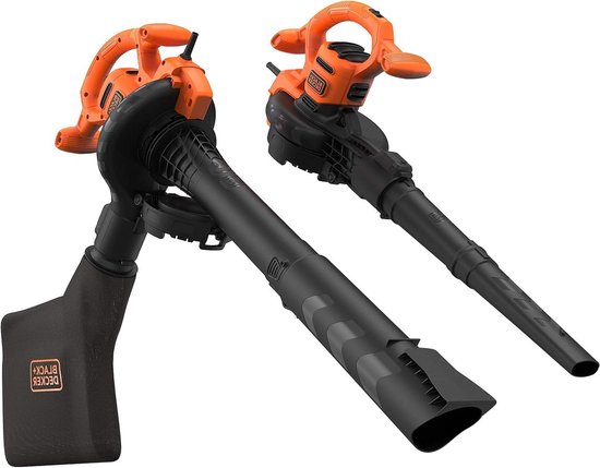 Elektrische Bladblazer - Tuin Stofzuiger - Tuinonderhoud Gemak - Krachtige Zuigkracht - 2600 Watt - Zwart