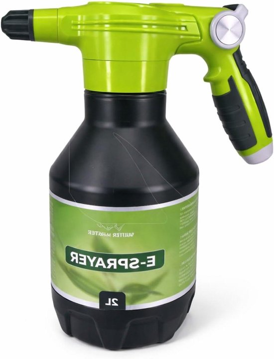 Elektrische Drukspuit - Sproeifles - Planten Verzorgen - Ergonomisch Ontwerp - 2 Liter - Multicolour