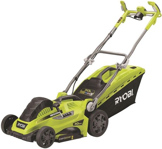 Elektrische grasmaaier 1800 W met 40 cm maaibreedte en 5-traps maaihoogteverstelling