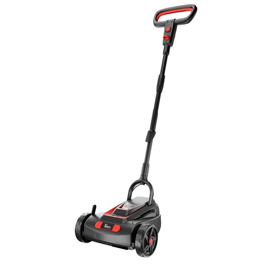 Elektrische Grasmaaier - Accu grasmaaier - Gazon onderhoud - Borstelloze Motor - 22 cm snijbreedte - Zwart