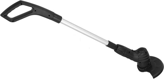 Elektrische Grasmaaier - Draadloos Model - Tuinonderhoud - Verstelbare Lengte - 37-68 cm - Zwart