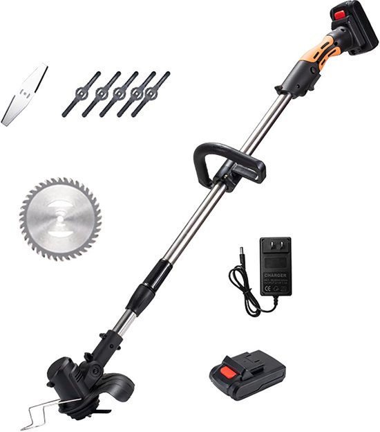Elektrische Grasmaaier - Oplaadbare Maaier - Gazon Onderhoud - Handheld Multifunctioneel - 120 x 30 x 20 cm - null