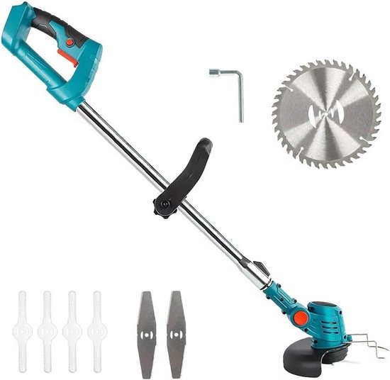 Elektrische Grasmaaier - Snoerloze Grastrimmer - Tuinonderhoud - Pure Koper Motor - 140 mm snijdiameter - Niet gespecificeerd
