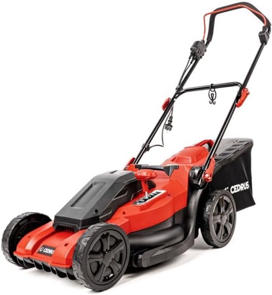 Elektrische grasmaaier - Tuinmaaier - Gazon onderhoud - Zes maaihoogtes - 40 cm maaibreedte