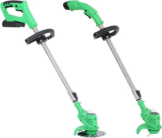 Elektrische Grasmaaier - Tuinmaaier Snoeier - Gazon Onderhoud - Multifunctioneel Ontwerp - 30 cm Snijbreedte - Zwart